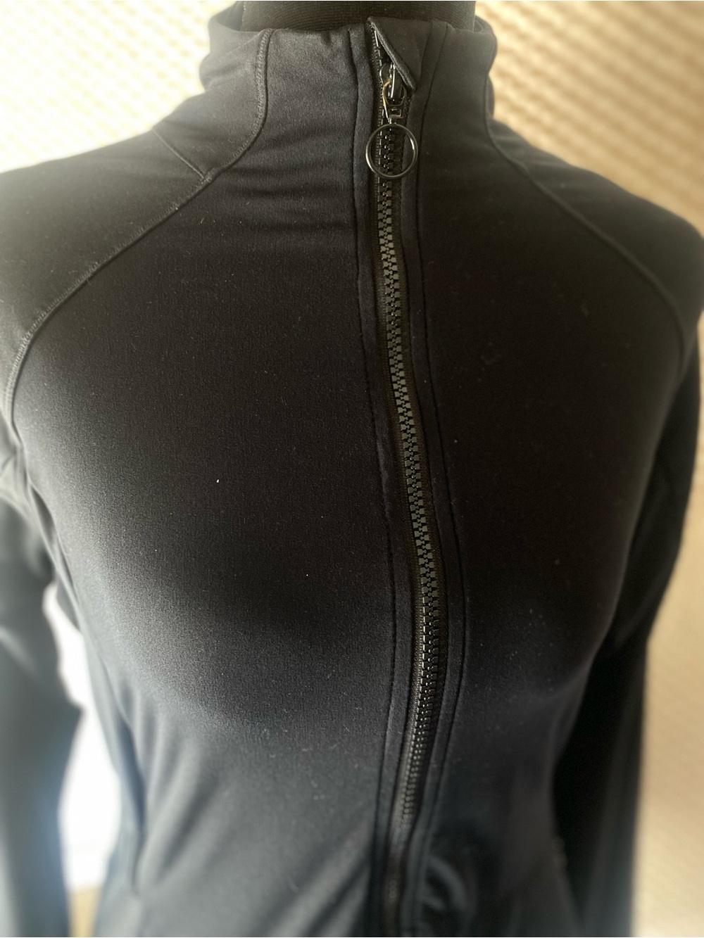 Fabletics Black Full-Zip Performance Utility Jacket - Picture 7 of 10